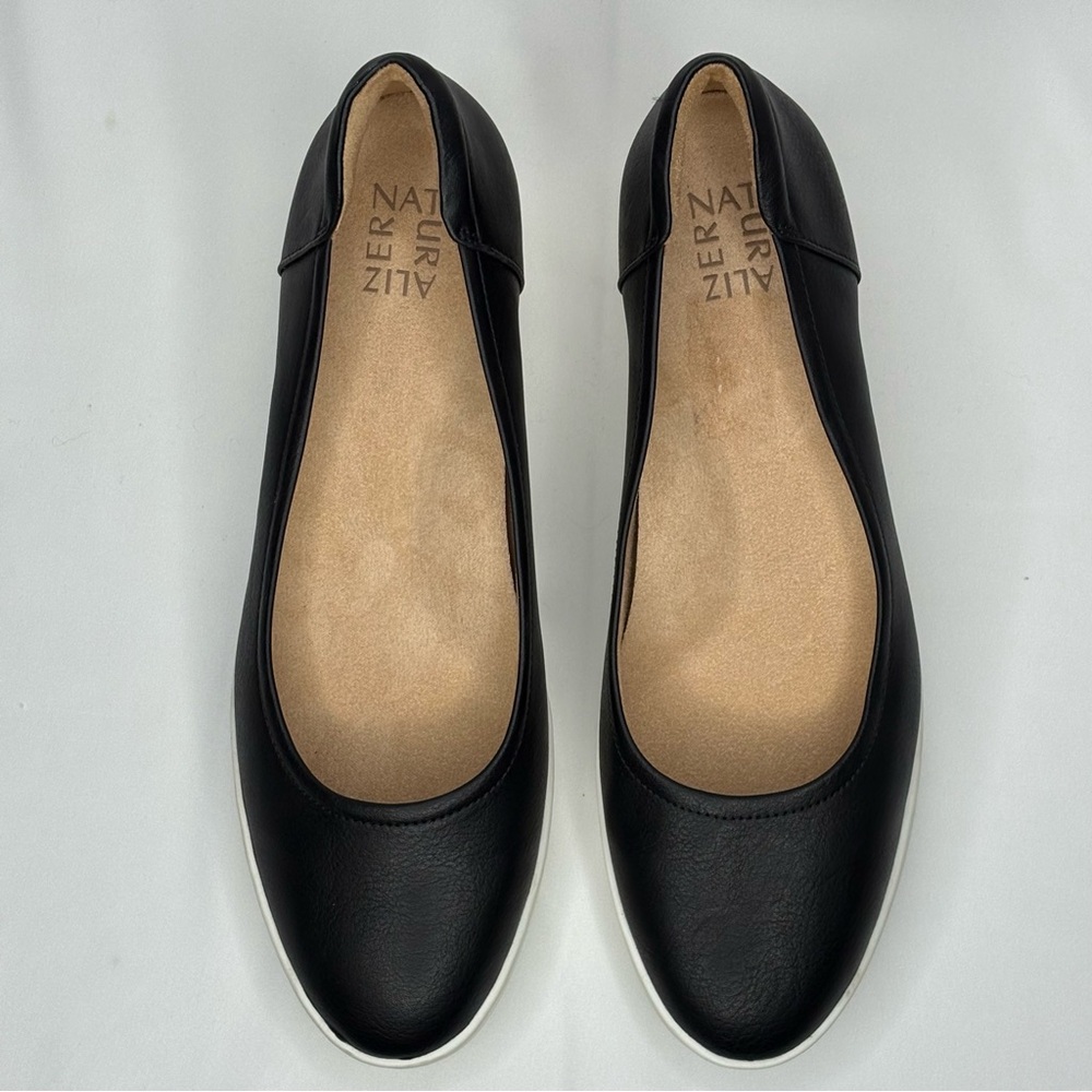 Naturalizer Black & White Sam Slip-On Wedge Pumps, 11 - Picture 7 of 11